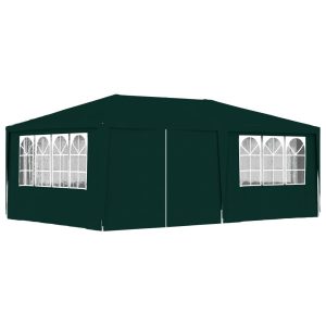 Namiot imprezowy Zielony 4 x 6 m Polietylen vidaXL 496963 Namiot imprezowy Zielony 4 x 6 m Polietylen vidaXL 496963