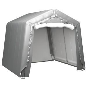 Namiot magazynowy, 240×240 cm, stal, szary 619566