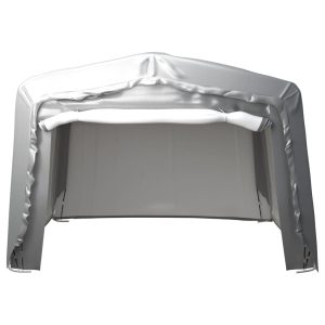 Namiot magazynowy, 370 x 370 cm, stal, szary 617237