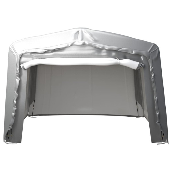 Namiot magazynowy, 370 x 370 cm, stal, szary 617237