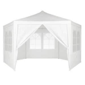 Namiot ogrodowy 2x2x2 m z oknami biały MultiGarden 961705