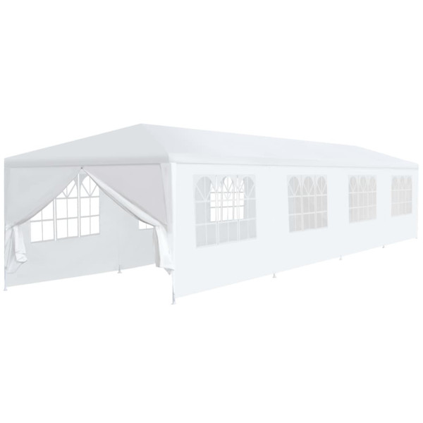 Namiot ogrodowy, 3 x 12 m, biały 616696