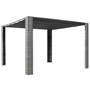 Namiot ogrodowy Antracyt 300 x 300 x 220 cm Technorattan vidaXL 1089724 Namiot ogrodowy Antracyt 300 x 300 x 220 cm Technorattan vidaXL 1089724