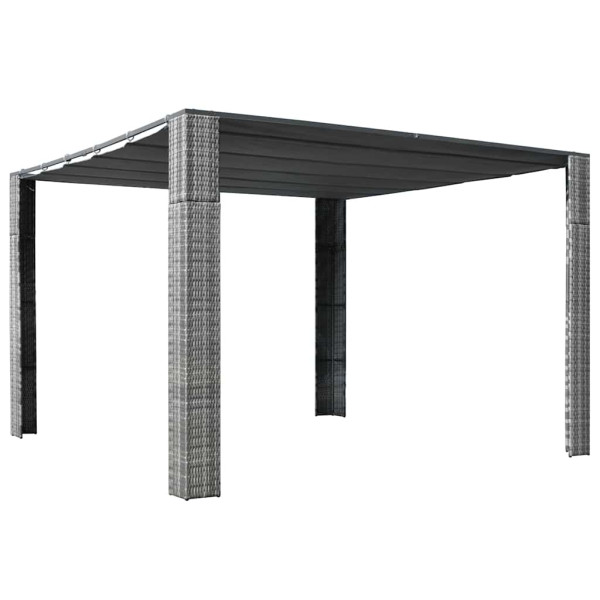 Namiot ogrodowy Antracyt 300 x 300 x 220 cm Technorattan vidaXL 1089724