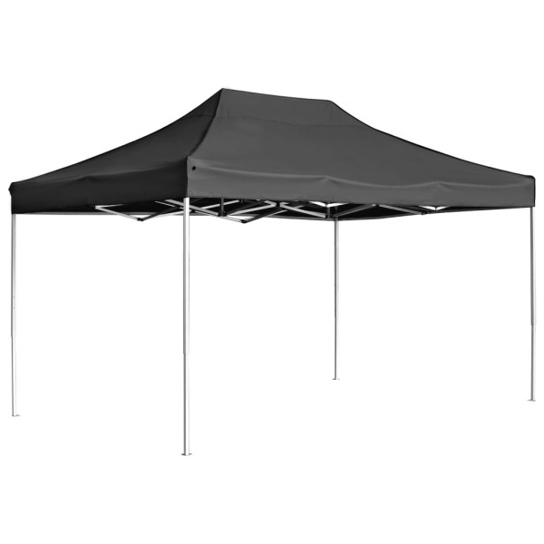 Namiot ogrodowy Antracyt 4.5 x 3 m Tkanina vidaXL 496962