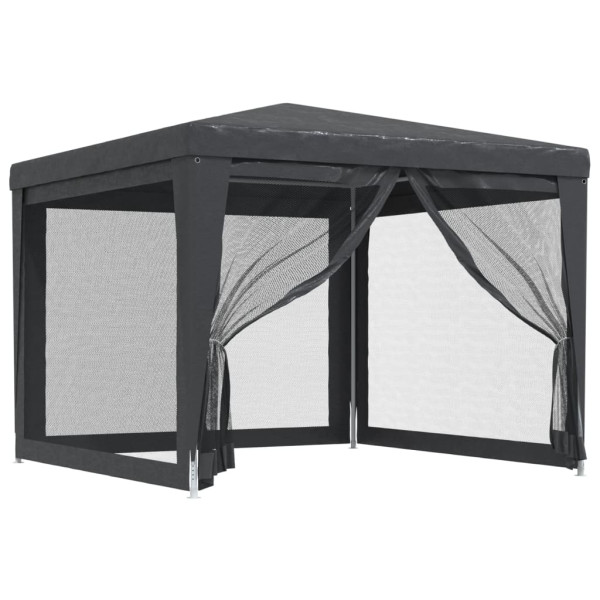 Namiot Ogrodowy Antracytowy Imprezowy Pawilon Altana Ogrodowa 3x3 m 940383