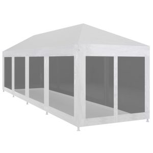 Namiot ogrodowy Biały 12 x 3 m Polietylen with 10 sidewalls vidaXL 1089266 Namiot ogrodowy Biały 12 x 3 m Polietylen with 10 sidewalls vidaXL 1089266