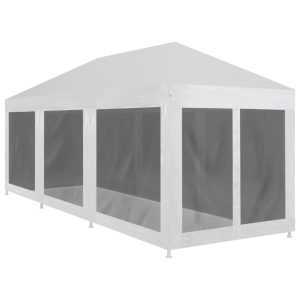 Namiot Ogrodowy Biały Imprezowy Pawilon Altana Ogrodowa Ze Ściankami 9 x 3 940337 Namiot Ogrodowy Biały Imprezowy Pawilon Altana Ogrodowa Ze Ściankami 9 x 3 940337