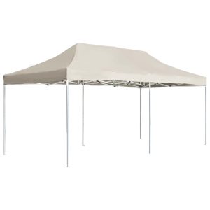 Namiot ogrodowy Kremowy 6 x 3 m Tkanina vidaXL 496934