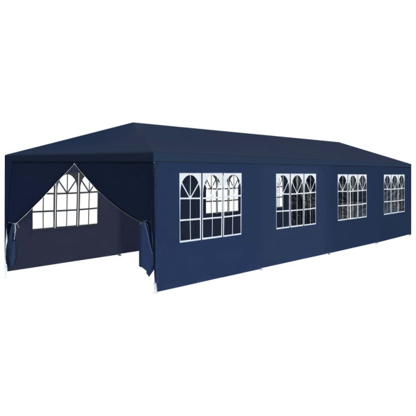 Namiot ogrodowy Niebieski 3 x 12 m Tkanina vidaXL 492587