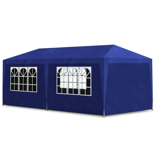 Namiot ogrodowy Niebieski 3 x 6 m Tkanina vidaXL 496955