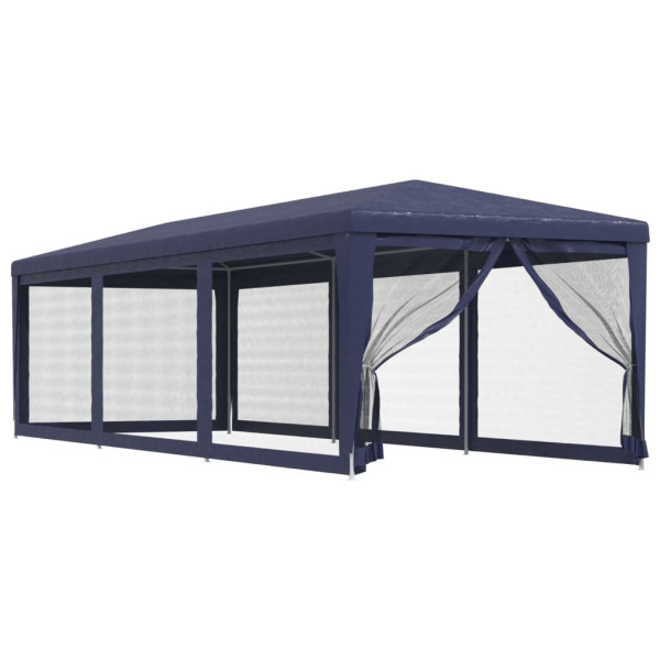 Namiot Ogrodowy Niebieski Imprezowy Pawilon Altana Ogrodowa 3x9 m 940385