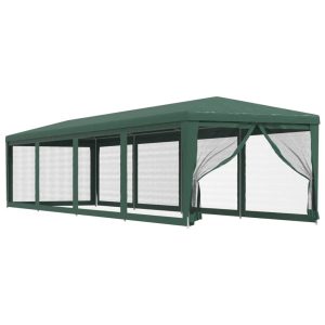 Namiot Ogrodowy Zielony Imprezowy Pawilon Altana Ogrodowa 3×12 m 940438
