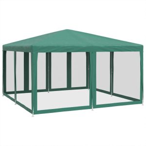 Namiot Ogrodowy Zielony Imprezowy Pawilon Altana Ogrodowa 4×4 m 940407