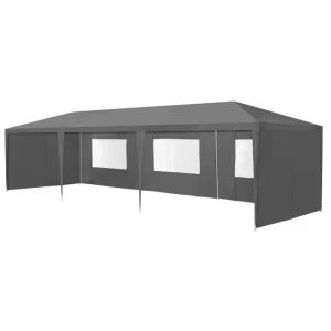 Namiot pawilon ogrodowy handlowy 3×9 m 8 ścianek szary MultiGarden 663032 Namiot pawilon ogrodowy handlowy 3×9 m 8 ścianek szary MultiGarden 663032