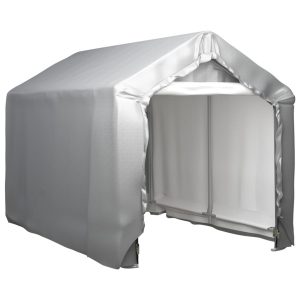 Namiot Szary 180 x 300 cm Stal vidaXL 490514 Namiot Szary 180 x 300 cm Stal vidaXL 490514