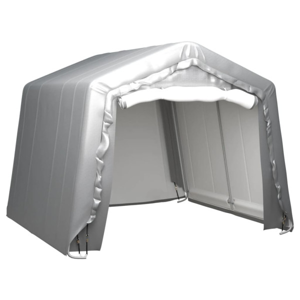 Namiot Szary 300 x 300 cm Stal vidaXL 490533