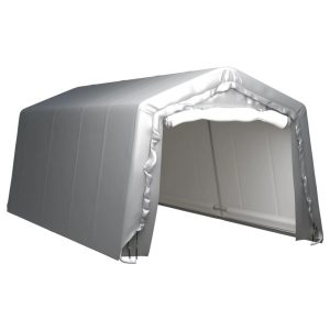Namiot Szary 300 x 600 cm Stal vidaXL 492415 Namiot Szary 300 x 600 cm Stal vidaXL 492415