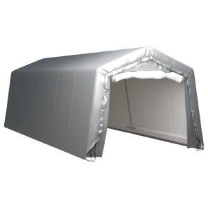 Namiot Szary 300 x 750 cm Stal vidaXL 490518 Namiot Szary 300 x 750 cm Stal vidaXL 490518