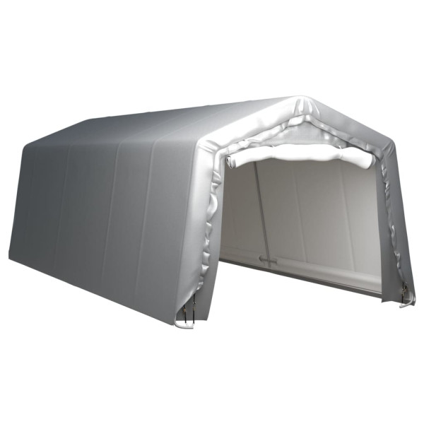Namiot Szary 300 x 750 cm Stal vidaXL 490518
