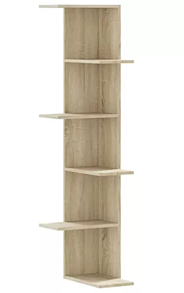 Narożna półka do salonu dąb sonoma - Rivro 774034