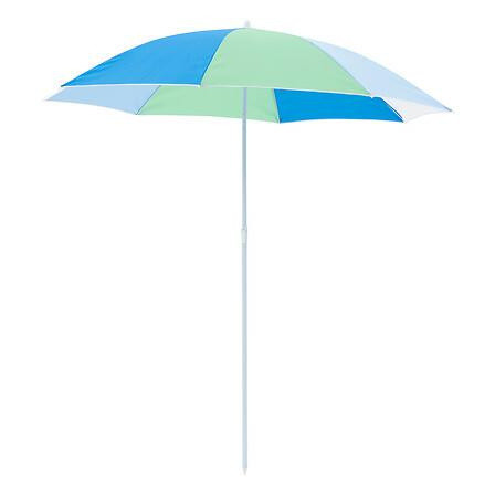 PARASOL PLAŻOWY 1,55m Porto zielono-niebieski regulowany 661337