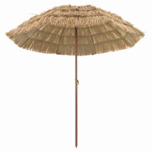 Parasol plażowy Naturalny 255 x 255 x 255 cm 943571 Parasol plażowy Naturalny 255 x 255 x 255 cm 943571