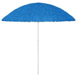 Parasol plażowy Niebieski 300 cm vidaXL 591561 Parasol plażowy Niebieski 300 cm vidaXL 591561