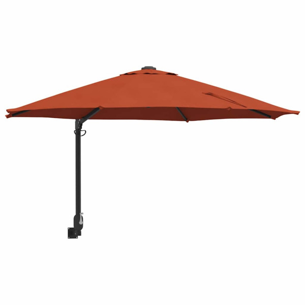 Parasol Ścienny Terakota Wiszący Składany Tarasowy Balkonowy 943490