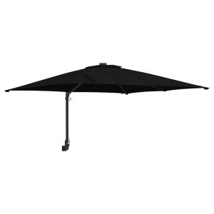 Parasol Ścienny Wiszący Składany Tarasowy Balkonowy z Oświetleniem 938905 Parasol Ścienny Wiszący Składany Tarasowy Balkonowy z Oświetleniem 938905