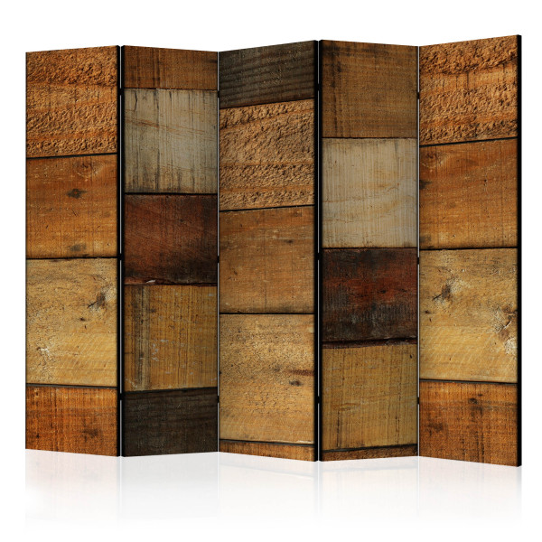 Parawan Akustyczny Drewniane Tekstury 225x172cm 1095777