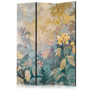 Parawan Akustyczny Gobelinowy wzór z łąką i kwiatami 135x172cm 1094521 Parawan Akustyczny Gobelinowy wzór z łąką i kwiatami 135x172cm 1094521