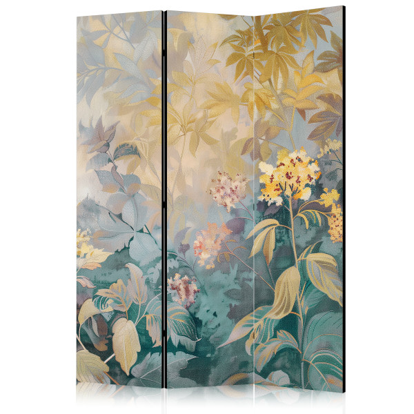 Parawan Akustyczny Gobelinowy wzór z łąką i kwiatami 135x172cm 1094521