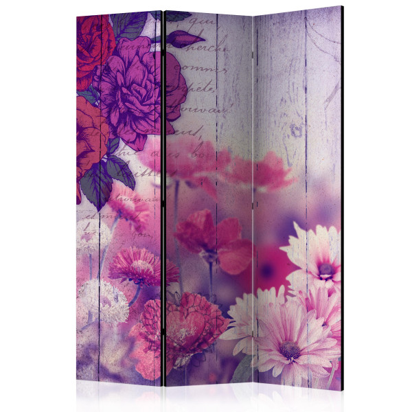 Parawan akustyczny Kwiaty 135 x 172 cm 1 szt 574579