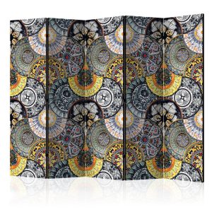 Parawan akustyczny Kwiaty 225 x 172 cm 1 szt 571321