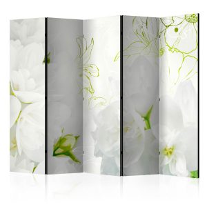 Parawan akustyczny Kwiaty 225 x 172 cm 1 szt 571433