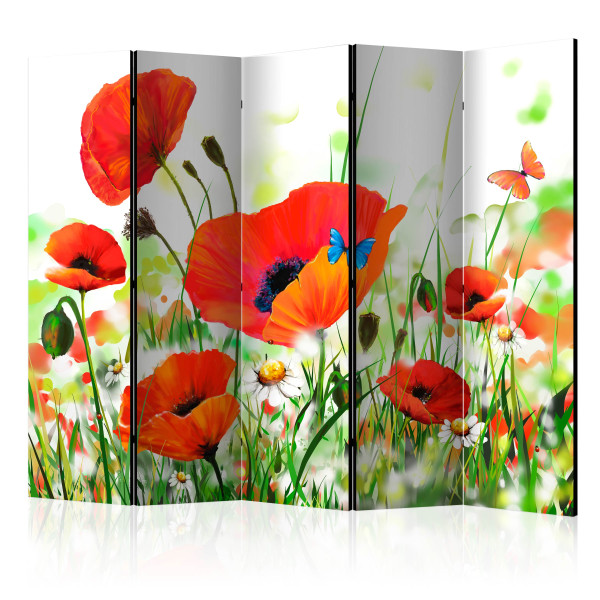 Parawan akustyczny Kwiaty 225 x 172 cm 1 szt 570664