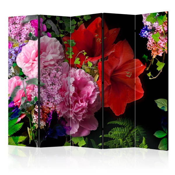Parawan akustyczny Kwiaty 225 x 172 cm 1 szt 574603