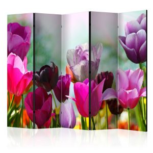 Parawan akustyczny Kwiaty 225 x 172 cm 1 szt 574179 Parawan akustyczny Kwiaty 225 x 172 cm 1 szt 574179