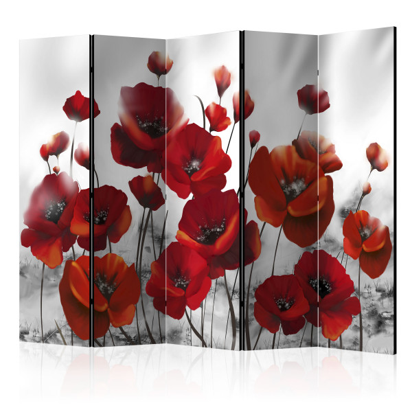 Parawan akustyczny Kwiaty 225 x 172 cm 1 szt 574776