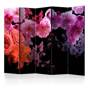Parawan akustyczny Kwiaty 225 x 172 cm 1 szt 571456