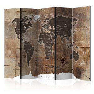 Parawan akustyczny Mapy 225 x 172 cm 1 szt 572263