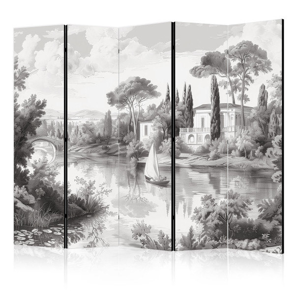 Parawan akustyczny Pejzaże 225 x 172 cm 1 szt 572986