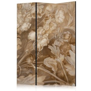 Parawan Akustyczny Rzeźbione kwiatowe ornamenty 135x172cm 1094780 Parawan Akustyczny Rzeźbione kwiatowe ornamenty 135x172cm 1094780