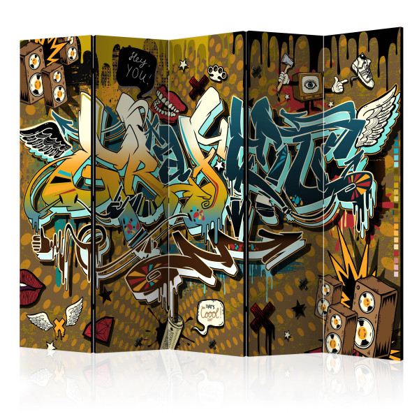 Parawan akustyczny Street art 225 x 172 cm 1 szt 571569
