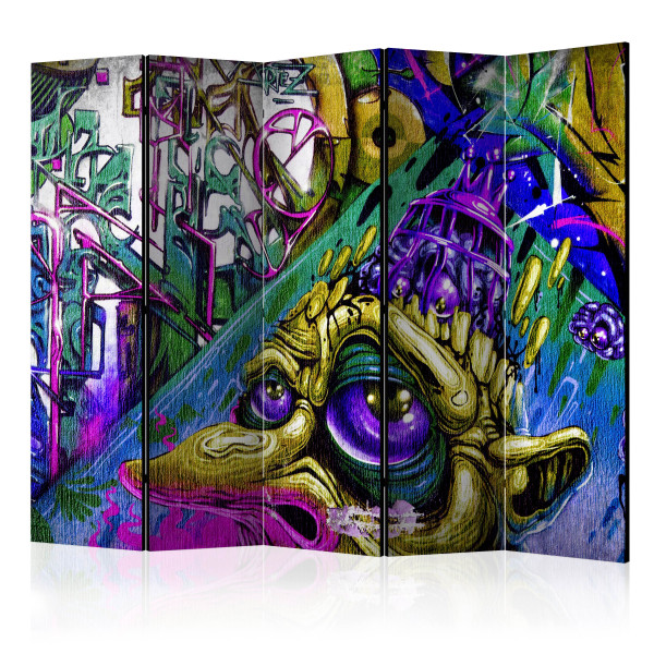 Parawan akustyczny Street art 225 x 172 cm 1 szt 572290