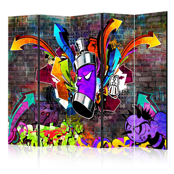 Parawan akustyczny Street art 225 x 172 cm 1 szt 572312