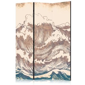 Parawan Akustyczny Wzburzony ocean 135x172cm 1095253 Parawan Akustyczny Wzburzony ocean 135x172cm 1095253