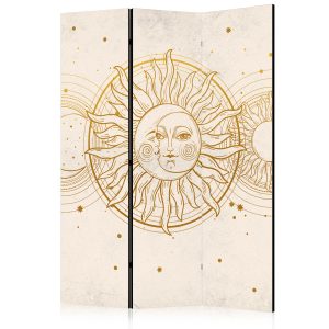 Parawan Akustyczny Złote Słońce I Księżyc 135x172cm 1094797 Parawan Akustyczny Złote Słońce I Księżyc 135x172cm 1094797