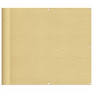 Parawan balkonowy Brąz 90 x 700 cm vidaXL 639791